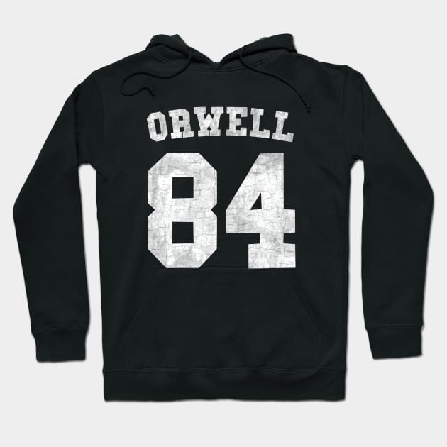 Orwell 84 Hoodie by valentinahramov